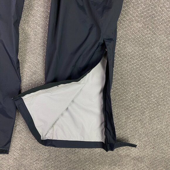 LL Bean TEK Nylon Rain Pants Men's Large Waterproof Black OAH33 - Picture 8 of 16